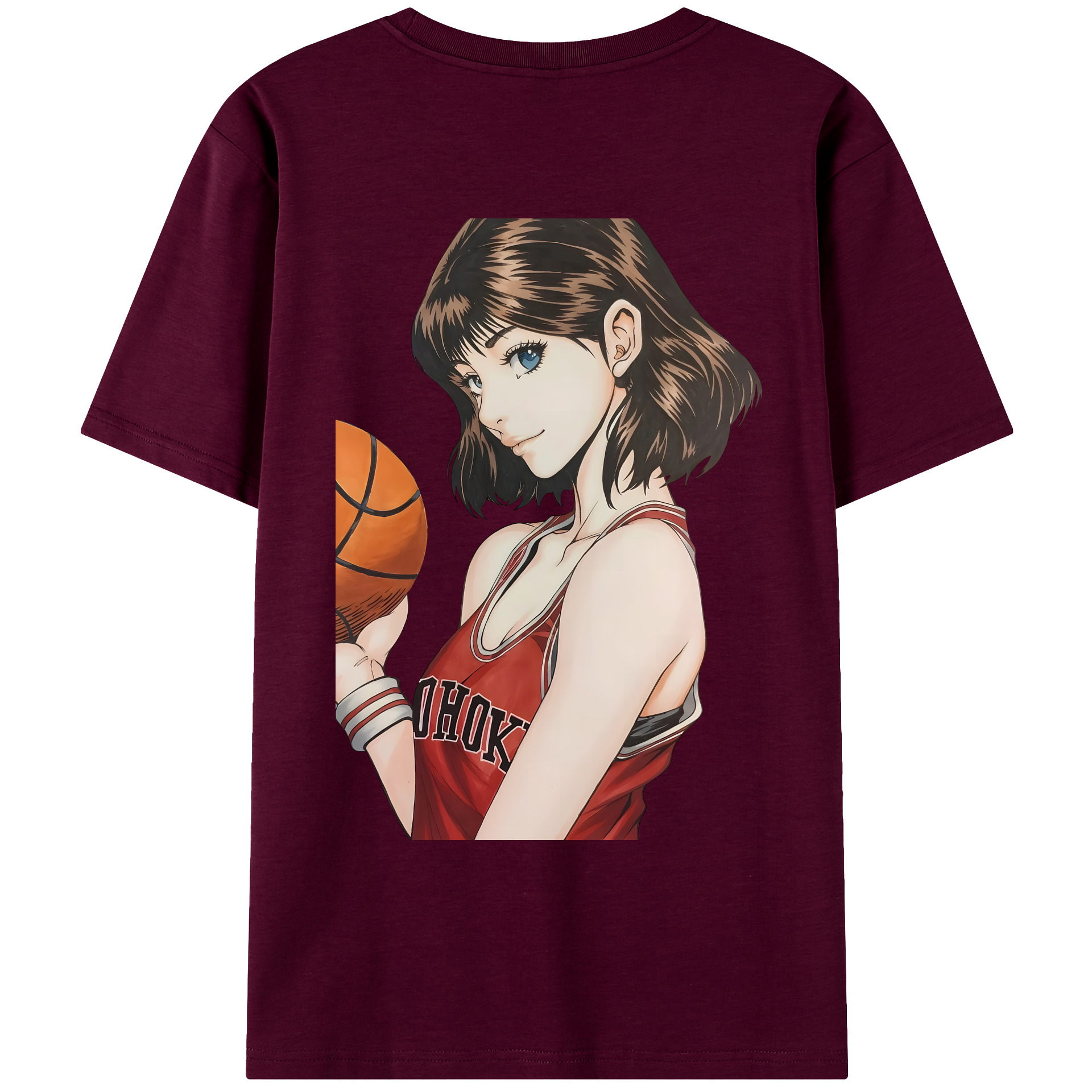 （画像用） SLAM DUNK／スラムダンク レディース半袖Tシャツ(バックプリント)